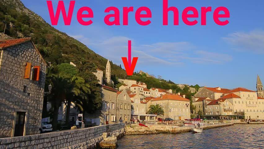 Appartamento Bella Vista Zmukic Perast Esterno foto