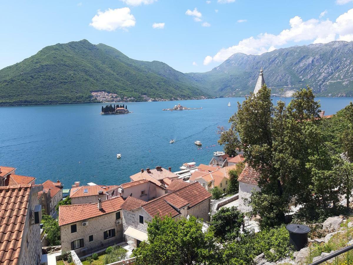 Appartamento Bella Vista Zmukic Perast Esterno foto